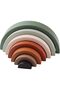 Wooden Stacker Blocks, Educational Stacking Toy for S (One Size) - 2