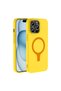 iPhone 14 Pro Max Case Pastel Colorful Magsafe Camera Raised Silicone - 5
