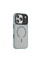 iPhone 17 Pro Case Magsafe Supported Camera Raised Matte Anti-Fingerprint Silicone - 6