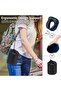 Travel Pillow, Memory Foam Neck Support, Ergonomic Design for Airplane Sleeping, Washable Sof - 5