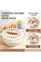 2 PCS Fruit Washing Bowl with Strainer, Kitchen Drain Container Basket, Vegetable Cleaning C - 4