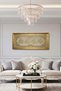 Set of 4 Zikir Wooden Ornaments on Velvet - Islamic Wall Art for Home, Office, and Mosque Decor
