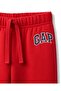 Gap Baby Boy Cotton Jogger Sweatpants with Elastic Waist and Cuffs, Comfortable Fit, Red - 2