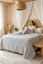 Cotton Collection Dash Double Pique Blue 210X230 cm - 3