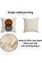 Home Ultra-Soft Pillow Cover, Modern Geometric Pattern Styles Pillow Case -Linen-Blend Breathable & - 3