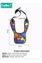 Child Seat Belt Adjuster, Kids Seatbelt Cover Pads for Neck Support, Car Safety Travel Harness Protector, Adjustable Shoulder Positioner Strap, 40*30 CM - 8