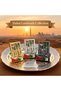 Premium 3D Metal Dubai Souvenir Fridge Decor, Burj Khalifa & Palm Tree Landmark Collection with Camel & Dhow. Gold/Silver/Gunmetal Options, Unique Travel Gift for Home Kitchen. - 2