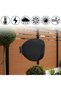 Garden hose reel waterproof cover - 420D Oxford cloth, UV resistant, dustproof, comes with storage bag, ideal for outdoor activities. - 5