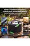 50 Meters Outdoor Cat6 Double Layer Internet Cable Outdoor Uv-Protected 2-Ply High Speed Double Layer Pe+Pvc Anti-Interference 23Awg Rain Water Snow Earth Solar Uv Protection - 2