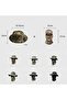 Men's camouflage wide-brim sun hat mesh beach/hunting style13. - 4