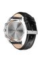 Men's Stainless Steel Watch, Black Leather Band | Trnda-001 - 4