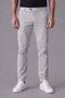 Gray Pleatless Sports Pants