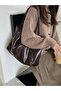 Brown, Black, Cream 3-Pack Soft Model Women's Shoulder and Shoulder Bag - 4
