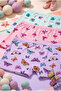 Girls' Shorts & Boxers 100% Cotton Patterned 6-Pack – Breathable Soft Fabric - 4