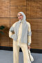 Women's Oysho Fabric Three-Piece Tracksuit Set with Vest Set - 3