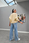 Women's Zippered Casual Comfortable Thick Bomber Jacket Cardigan - 4