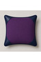 Duo Throw Pillow |   Leather & Fabric |   Design Your Own Color |   Custom Color Options