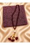 Crystal Rose Prayer Beads Hijab Set - 2