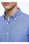 Blue Men's Tailored Fit Shirt Ace201000177_Kmv - 4