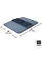 Umbra Udry Dish Rack and Microfiber Drying Mat – Space-Saving Design Folds Up for Easy Storage, Basi - 3