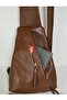 Valvi̇c Genuine Leather Transformer Backpack and Banan Bag. - 7