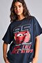 100% Cotton Cars Oversize Crew Neck Printed Short Sleeve T-Shirt I5443Ax26Hs