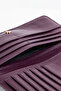 Corisa Women's Leather Wallet Purple - 6