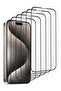 High Definition 5 Pieces iPhone 14 Pro 5Pcs Protective Glass for iPhone 13 11 12 14 15 16 17 Pro Max - 8
