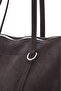 Brown Large Size Leather Handbag, Fits Tablet Computer, Quality Lined Pocket - 6