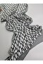 Luxury Voile Silk Double-Sided Shawl Hijab Foulard Scarf Shawl Letter Patterned 70 X 180 cm - 3