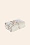 Scallop 100% Cotton Towel 2/70X140 cm Ecru+Desert Sand - 3