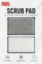 Bear Force Double Sided Scrub Pad Microfiber Car Interior Cleaning Pad 15X10 cm Leather, Plastic, Vinyl and Torpedo Cleaning Cloth Auto Detailing Accessory