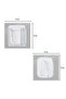 Item Fixing Hanger 10 Pairs of Transparent Double-Sided Adhesive Snap Clips Bx40 - 5