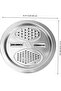 25 cm Stainless Steel Multi-Bowl Grater/ Multi-Purpose Mixing Grater Bowl - 8