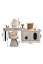 Modern Vanity Table with LED Mirror – Sleek and Space-Saving for Modern Homes - 3