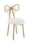 Makeup Chair Gold 43x80x40cm - 3