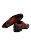 Brown Lace-Up Genuine Leather Men's Shoes - 2