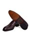 Brown Laceless Genuine Leather Men's Shoes - 2