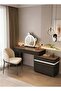 Elegant and Efficient Smart Dressing Table for Contemporary Living Spaces with LED Mirror