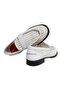 White Color Laceless Genuine Leather Men's Shoes - 2