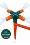 4-Arm Lawn Watering Sprinkler Garden Irrigation Sprinkler Rotating Sprinkler Apparatus - 2