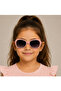 Puni Powder Oval Thick Bone Frame Children's Sunglasses - 4