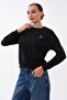 Women's Ceylan Embroidered Two-Thread Sweatshirt 265112 - - 5