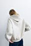 Zımba detaylı kapüşonlu sweatshirt - 4