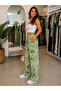 Moda Başak Premium Patterned Mango Fabric Palazzo Trousers – Stylish and Comfortable Cut with Wide Legs - 2