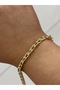 Thin Inside-Wearable Brand Model Gold Color Steel Bracelet - 3