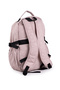 Premium Imported Waterproof Fabric Multi-Compartment Luxury School, Sports, Travel, Laptop Backpack Powder Pink 19B - 4