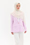 Jakar Rami Shawl Labyrinth Pattern - Beige - 2