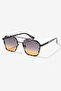 Men's Sunglasses Uv400 Protection Black-White Pattern - 5