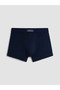 Navy Blue Regular Fit Cotton Men's Boxer 5-Pack - 7